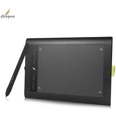 Graphics Tablets Sesamecave AP1060 Graphic Drawing Tablet 10 x 6 inch 8 Hot Keys with Passive pen