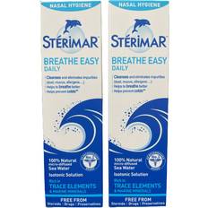 2 X Breathe Easy Daily Nasal Hygiene Isotonic Solution Spray