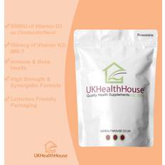 Vitamins & Supplements UKHealthhouse Vitamin D3 5000IU & K2 100mcg, 360