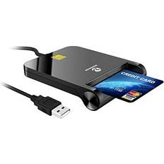 Zoweetek ID Card Reader USB Smart Card Reader for Portuguese, Spainish, Belgian, latvia,Estonia,German and more, Compatible with Windows