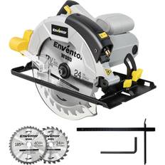 Cirkelsåg med styrskena Enventor 1200W Handcirkelsåg Med Styrskena 24T+40T