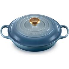 Cookware Le Creuset Signature Chambray Cast Iron with lid 26 cm