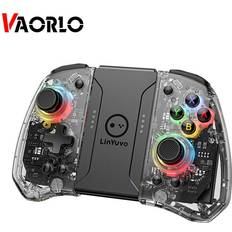 Vaorlo KS41 Joypad Controller Wireless Gamepad Wake Up 6 Achsen Gyro Controller Metall Joystick Funktion Kompatibel Nintendo Switch