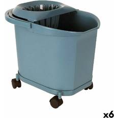Cleaning Equipment & Cleaning Agents BigBuy Blue Cleaning Bucket Set of 6