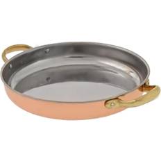 Rame Padelle ich-zapfe Copper pan, copper frying pan, copper frypan 24 cm