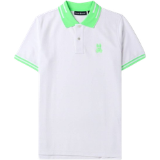 Psycho Bunny Polo Shirts Psycho Bunny Men's Chester Pique Polo - White