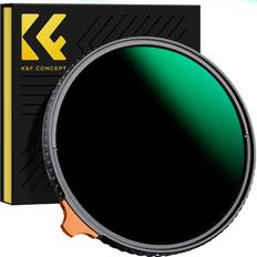 K&F Concept Nano X-serien variabelt ND filter ND3-ND1000 gråfilter 77 mm 1,5–10 bländarsteg