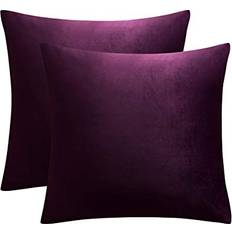 JUSPURBET JUSPURBET Eggplant Purple Cushion Cover (50x)