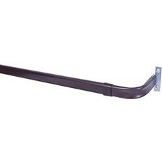 Kenney 514 Single Curtain Rod 28 to 48-Inch Espresso 121.92cm
