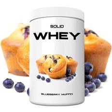 SOLID Nutrition Whey, 750 Blueberry Muffin