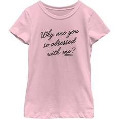 Fifth Sun Girls Youth Mad Engine Pink Mean Obsessed Graphic T-Shirt