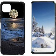 Compatible with Boost Mobile Celero 5G Phone Case Moon-72 Case Silicone Protective for Teen Girl Boy Case for Boost Mobile Celero 5G