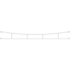 Viessmann 4138 H0 Fahrdraht H0 Profi-Gleis, H0 RocoLine ohne Bettung 165.5 mm 5 St