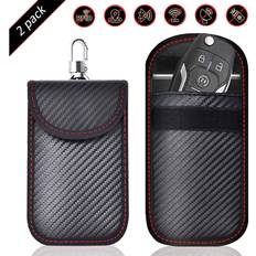 2 PACK Small Faraday Pouch Keys Signal Blocking