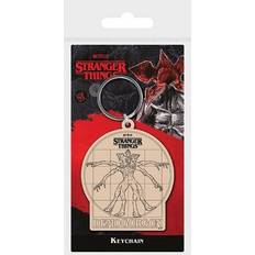 Stranger Things 4 Vitruvian Demogorgon Rubber Keyring - Multicoloured