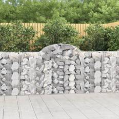 Enclosures vidaXL 100/120 cm/ 1 Arched Gabion Basket Stone Basket Gabion Retaining