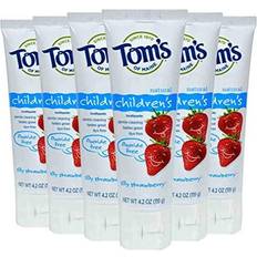 Dental Care Tom's of Maine Natural Fluoride Free Toothpaste For Children, Silly Strawberry Pack