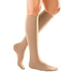 Medi Duomed Soft BS CL2 Compression Stockings Below Knee Closed Toe Beige XXL