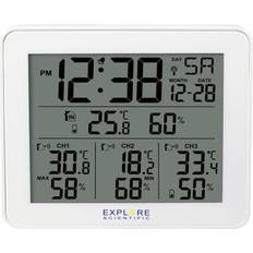 Display Weather Stations Explore Scientific WSH4003 Wireless Digital Weather Station 3 pcs