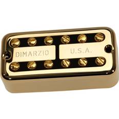 Pickups on sale DiMarzio New"Tron, Neck Pickup, Standard Spaced, Gold Cover, Black Insert