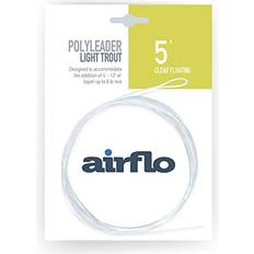 Airflo Polyleader 5' Light Trout Fast Sink Brown