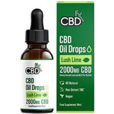 CBD Oils CBDFx Oil 2000mg Lime