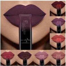 Cosmetics Blowuponline5 05 Nude Matte Liquid Lipstick Waterproof Velvet Lipsticks Long Lasting Women Lips Makeup Sexy Red Lip Gloss Tint 21 Colors