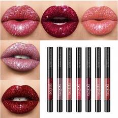 Cosmetics Blowuponline5 6 15ml Matte Lipstick Set 12 Colors Liquid Lipstick Lip Tint Matte Velvet 24h Long Lasting Non-stick Cup Lip Makeup 2020 TSLM1