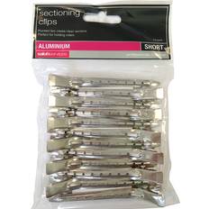 Hair Stylers Salon Services Metal Section Clips Pack of 12