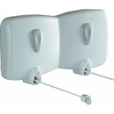 clothesline Malaga 23 x 3 x 13 cm 10 nylon white
