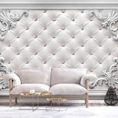 Skinn Väggdekorationer Wonda Fototapet Quilted Leather Självhäftande 196x140 Väggdekor