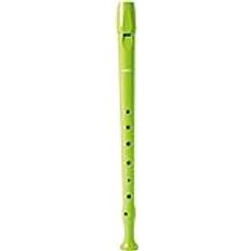 Instrumentos de viento Hohner Flauta 9508 color verde funda verde y transparente