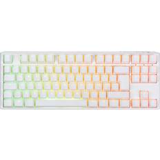 Tastaturer Ducky DKON2187ST ONE 3 TKL Pure White RGB Cherry MX Blue (Nordic)