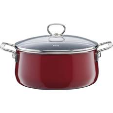 Riess Rosso 24cm/4l dunkelrot mit Klappe