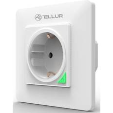 Tellur Smart WiFi Stikkontakt m/1 Udtag 3000W/16A