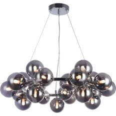 Maytoni Dallas Chrome /Black/Transparent Pendellampa