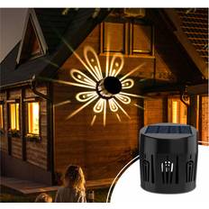 Elegant color Solar 360 Shadow Wall light