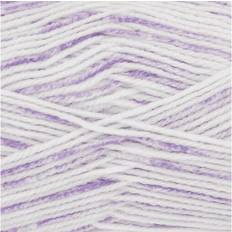 Yarn & Needlework Supplies King Cole Baby Lilac Baby Stripe DK 100g