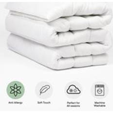 Lavable en machine Protège-matelas OHS Anti Allergy Soft Touch Hotel Mattress Cover White