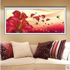 Green Diamond Paintings Zhihuan 5D Diamond Painting Cross Stitch the Drunk Breeze Bedroom Living Room Diamond Paste Diamond Stitch Magic Cube Diamond Square Diamond