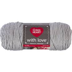 Red Heart Red Heart With Love Yarn-Light Grey E400-1441