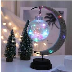 Eranpo 7-colors LED Moon Ball Girl Table Lamp