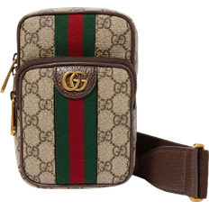 Gucci Men Crossbody Bags Gucci Ophidia GG Mini Bag - Beige/Ebony