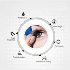 Cosmetics HKHBJS Sunrain Magnetic Eyelashes Kit, Dense Magnetic False Eyelashes, 3D Reusable Soft False Eye