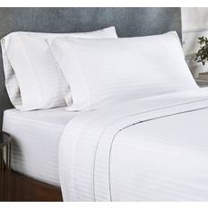 California Design Den Soft Thread Count Bed Sheet White