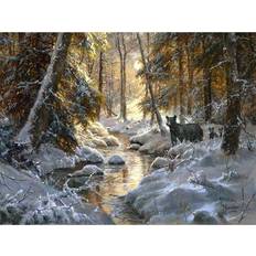 Sunsout INC Time to Hibernate 500 pc Jigsaw Puzzle by Artist: Abraham Hunter MPN# 69858
