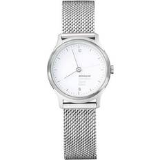 Mondaine Wrist Watches Mondaine Helvetica 26mm White Ladies MH1.L1110.SM