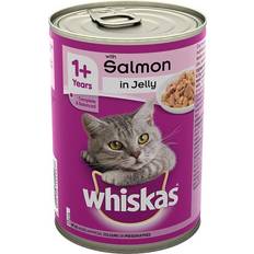 Whiskas Wet Food Pets Whiskas Adult Wet Cat Food Tin Salmon in Jelly