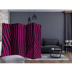 Purple Room Dividers East Urban Home Zebra Pattern Room Divider