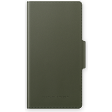 Apple iPhone 12 mini Wallet Cases iDeal of Sweden Atelier Wallet Intense Khaki